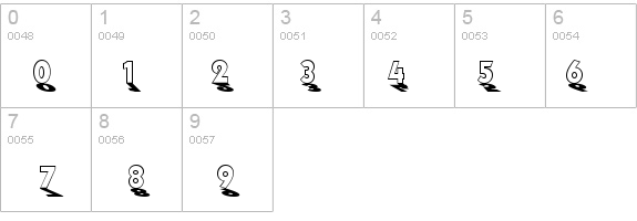 Backlit details - Free Fonts at FontZone.net