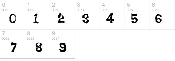 BackSplatter details - Free Fonts at FontZone.net