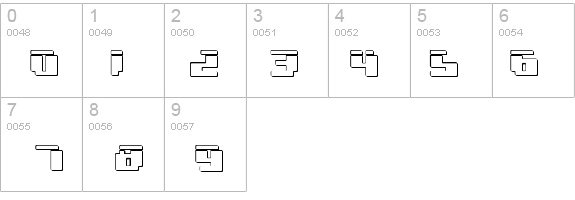 bad robot laser 3d details - Free Fonts at FontZone.net