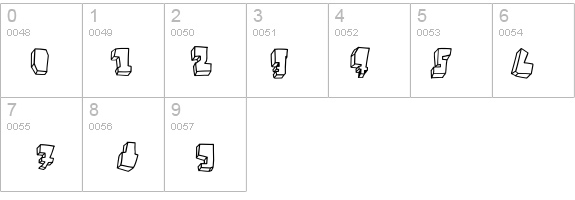 BALOK-balok TAK sempurna details - Free Fonts at FontZone.net