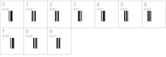 Bar 1 Normal details - Free Fonts at FontZone.net