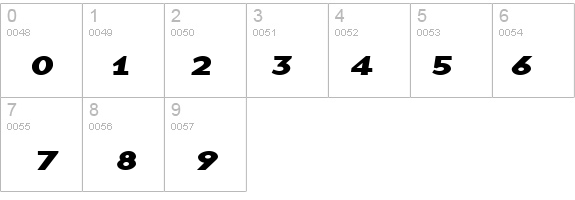 Base9SC SCBI details - Free Fonts at FontZone.net