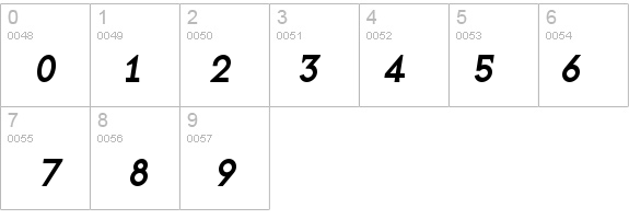 BaseNineI details - Free Fonts at FontZone.net