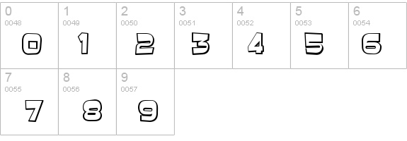 BaveuseThreeD-Regular details - Free Fonts at FontZone.net