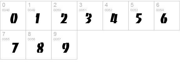 Bianco T. details - Free Fonts at FontZone.net