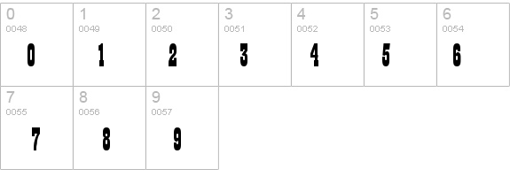 Billboard 11-Condensed Normal details - Free Fonts at FontZone.net