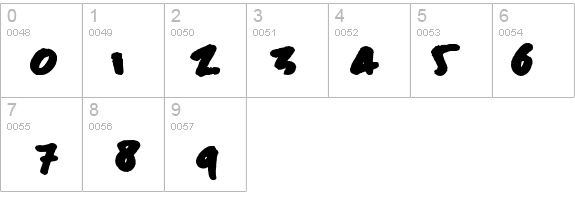 billieBoldHand details - Free Fonts at FontZone.net