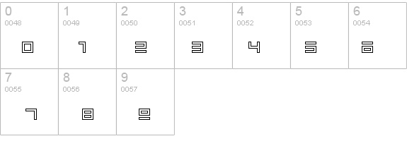 BIN Outline details - Free Fonts at FontZone.net