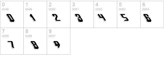 Block Tilt (BRK) details - Free Fonts at FontZone.net