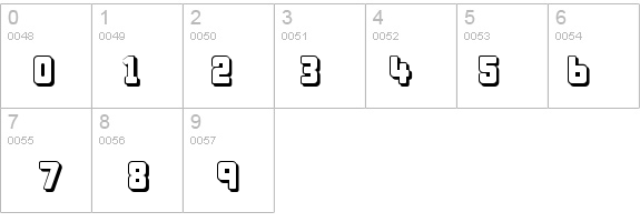 Bonk Offset details - Free Fonts at FontZone.net