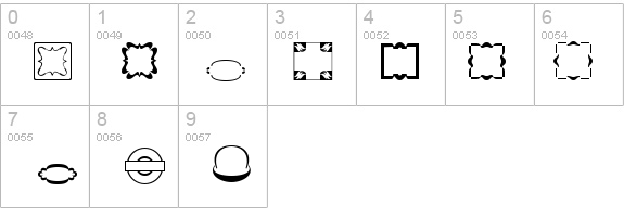 BORDORNA-Normal details - Free Fonts at FontZone.net