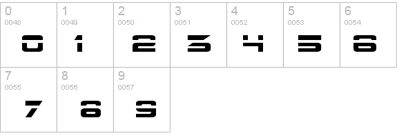 Borg 9 details - Free Fonts at FontZone.net