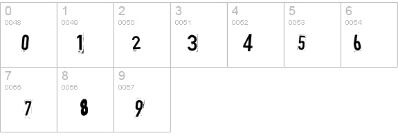 Broken 15 details - Free Fonts at FontZone.net
