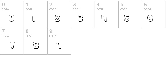Bronic Shadow details - Free Fonts at FontZone.net