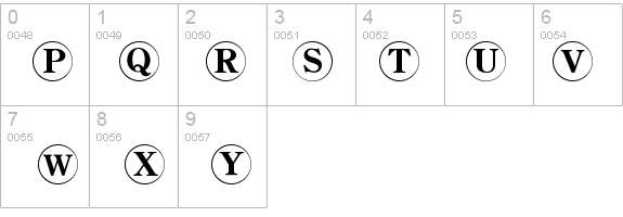 Bullets2-Normal details - Free Fonts at FontZone.net