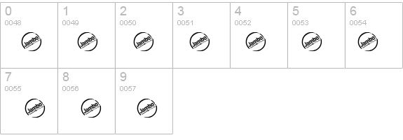 Button T. Regular details - Free Fonts at FontZone.net