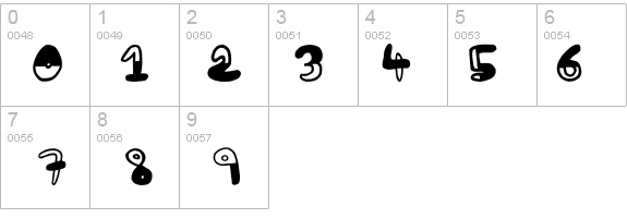 bw details - Free Fonts at FontZone.net
