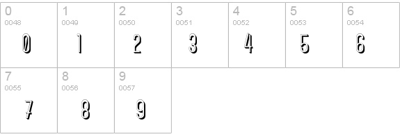 canter bold 3D details - Free Fonts at FontZone.net