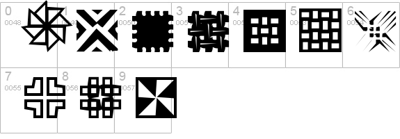 CarrDingbats1 Regular details - Free Fonts at FontZone.net