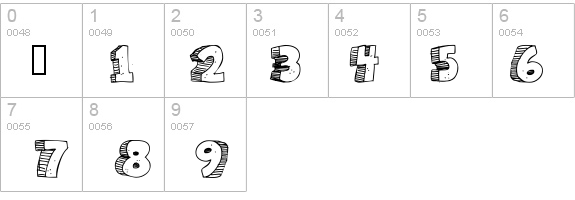 Caveman details - Free Fonts at FontZone.net