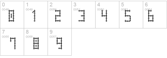 Chain Letter details - Free Fonts at FontZone.net