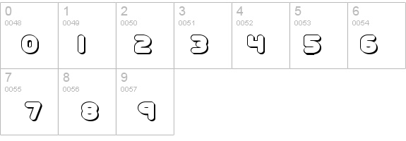 Corpulent Caps Shadow -BRK- details - Free Fonts at FontZone.net