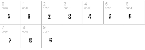 Cows In the U.S. details - Free Fonts at FontZone.net