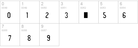 Crack  DEMO details - Free Fonts at FontZone.net
