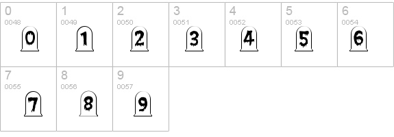 CreepyGraves details - Free Fonts at FontZone.net