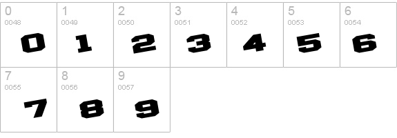 D3 Egoistism leaning details - Free Fonts at FontZone.net