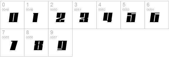 DaleysGothic-BlackItalic details - Free Fonts at FontZone.net
