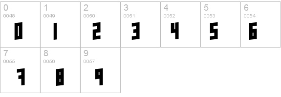 Data Trash #2 details - Free Fonts at FontZone.net
