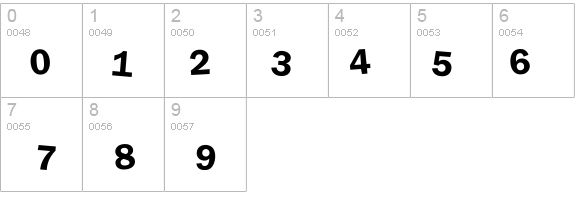 dDAFTt-UPPERcase details - Free Fonts at FontZone.net