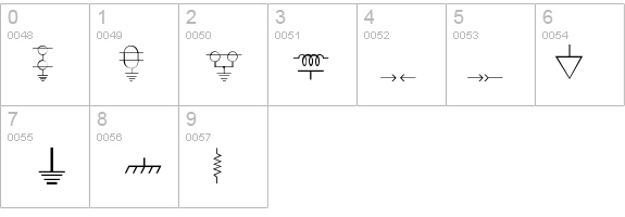 digelec-Thin details - Free Fonts at FontZone.net