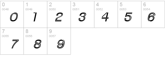 Downtown Italic details - Free Fonts at FontZone.net