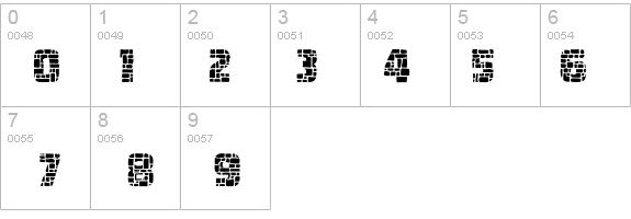 Dungeon Blocks Filled details - Free Fonts at FontZone.net