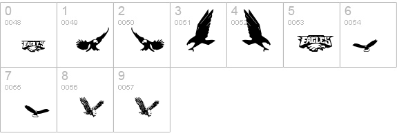 Eaglemania details - Free Fonts at FontZone.net