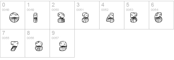 Easter Sunrise details - Free Fonts at FontZone.net