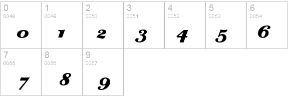 EclatICGRegular details - Free Fonts at FontZone.net