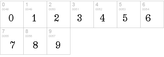 Egizio-Rgl details - Free Fonts at FontZone.net
