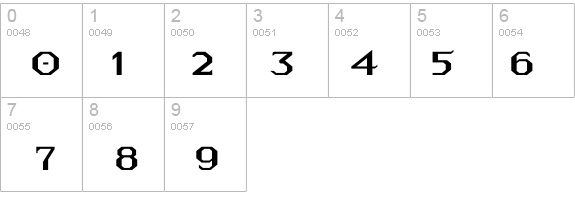 Eire Wd details - Free Fonts at FontZone.net