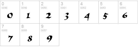 Elbjorg details - Free Fonts at FontZone.net