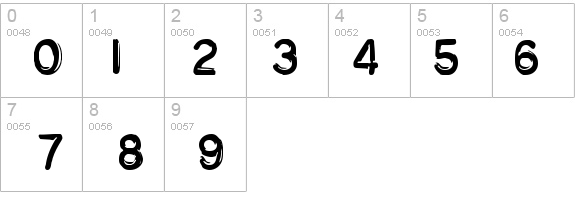 Embossing Tape 3 (BRK) details - Free Fonts at FontZone.net