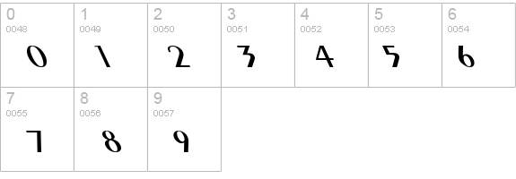 Exotic Demi Lefty details - Free Fonts at FontZone.net