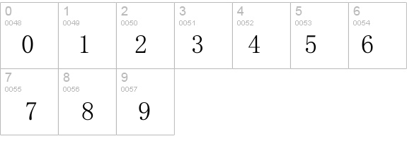 FangSong details - Free Fonts at FontZone.net