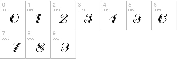 Gallery Italic details - Free Fonts at FontZone.net