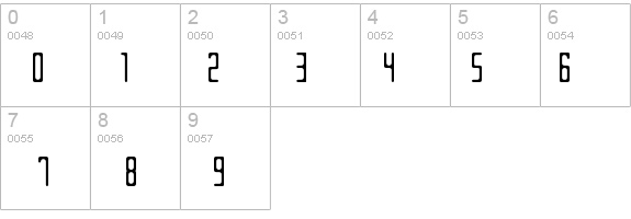 Gangly details - Free Fonts at FontZone.net