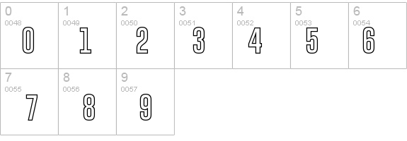 Gobold HollowBold details - Free Fonts at FontZone.net