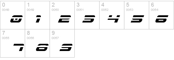 Gunship Laser Italic details - Free Fonts at FontZone.net