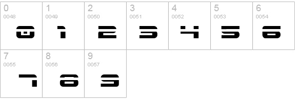 Gunship Laser details - Free Fonts at FontZone.net